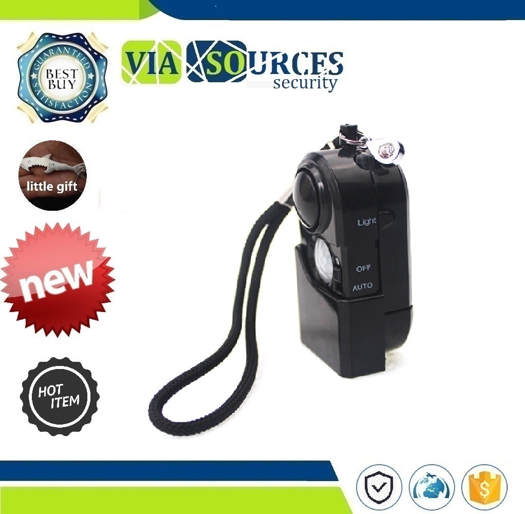 120dB Wireless Home Security Systemen Anti-diefstal Camping Reizen Draagbare Mini PIR Infrarood Motion Sensor Detector Alarm