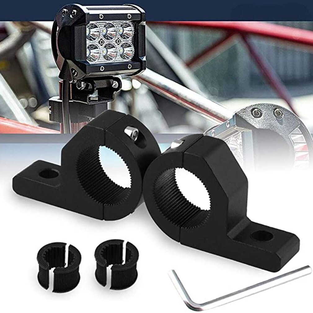 Motorfiets aangepaste externe koplampbeugel mistlampbeugel buisklem aluminium beugel voor zoeklicht