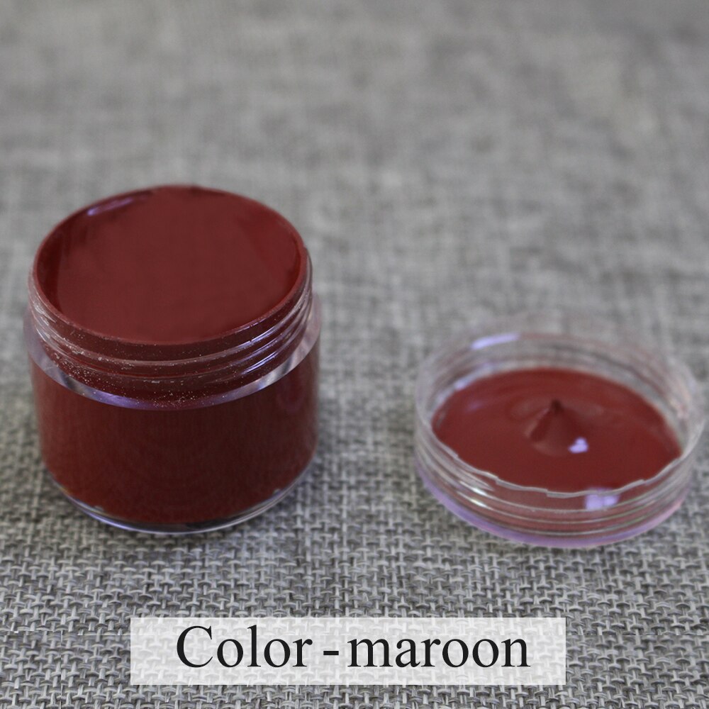Peinture en cuir marron spécialement utilisé pour peindre le canapé en cuir, les sacs, les chaussures et les vêtements, Etc.