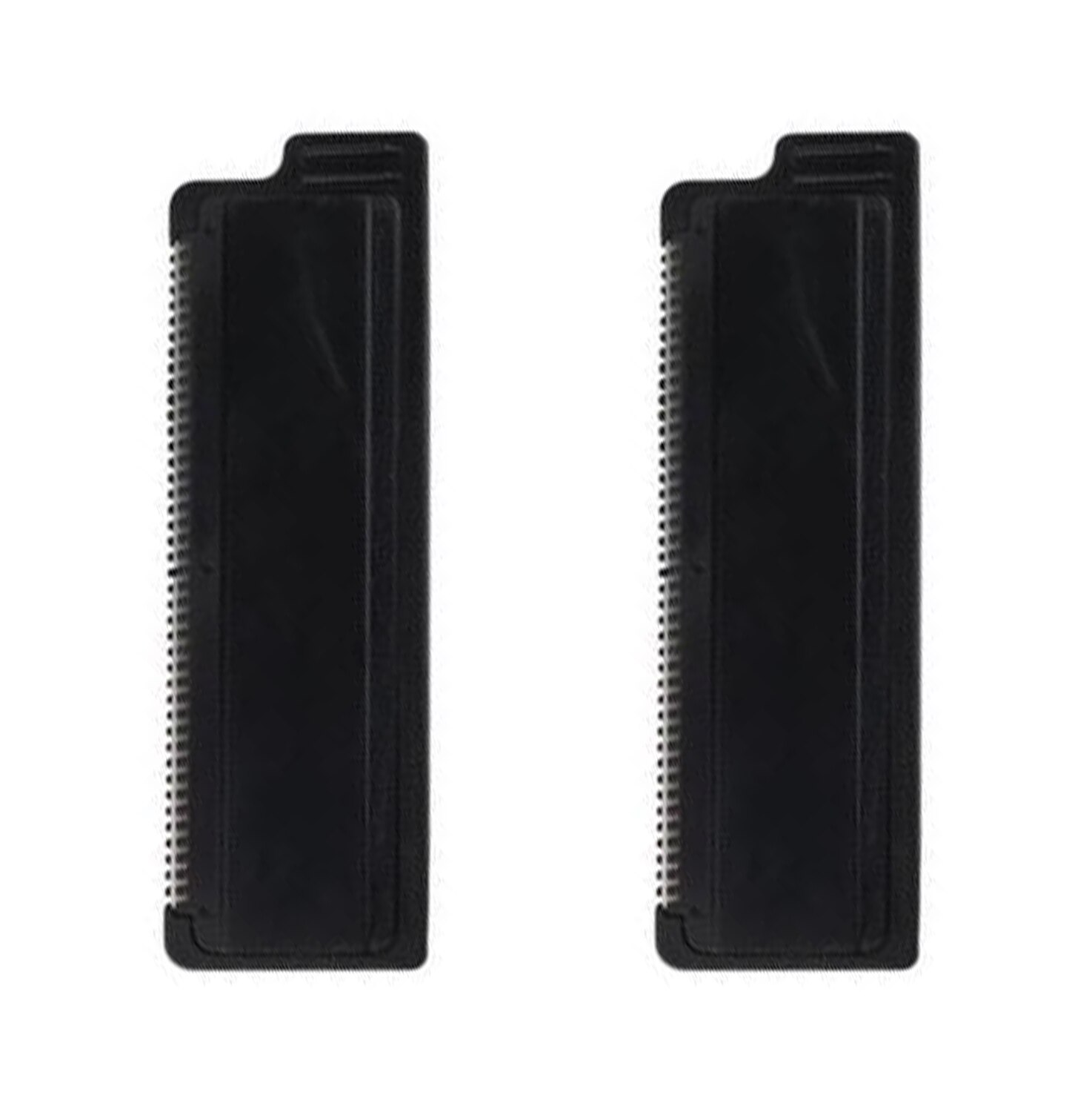 Afeitadora de espalda portátil para hombres, afeitadora de depilación de espalda, afeitadora corporal, recortadora, cabezal Flexible para afeitado seguro: Only 1pair blade