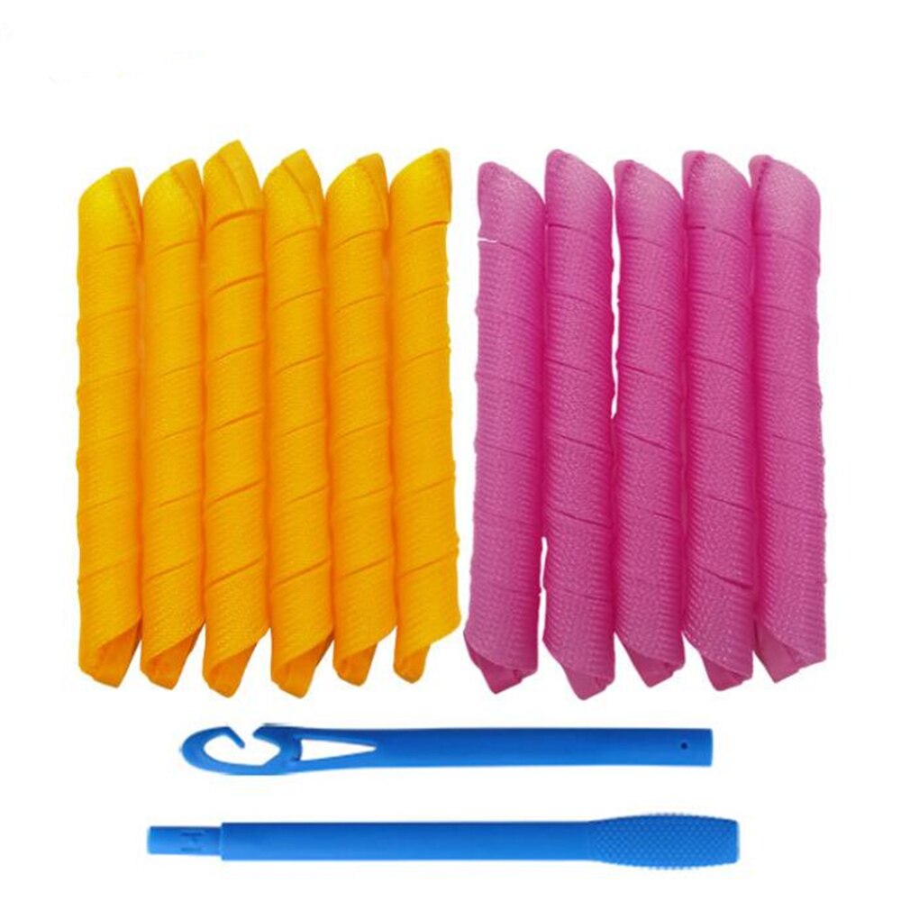 Bigodino di capelli magico senza calore bigodini di capelli fai da te bigodini rullo di acconciatura rullo a spirale formatori di onde strumenti per lo messa in piega dei capelli 30/45/55/65cm