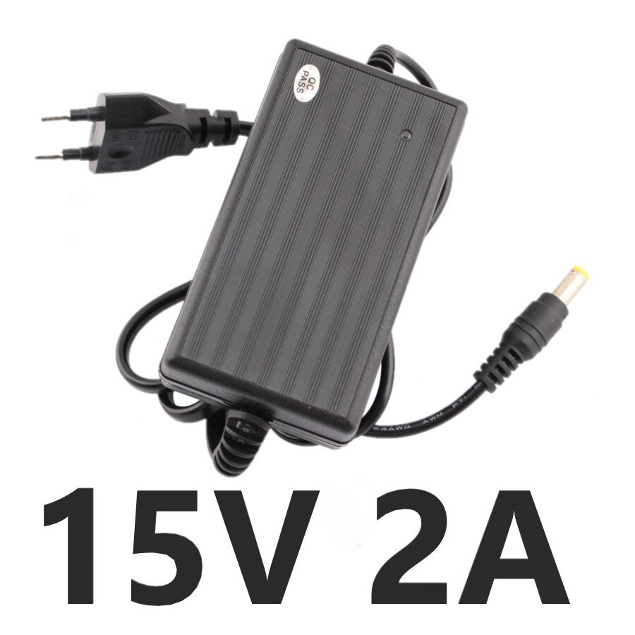 Ac  dc 15v strømadapter forsyning 1a 2a 3a 4a 5a universal switching strømadapter 15v ac/dc eu us stik 220v to 15 v volt led lampe
