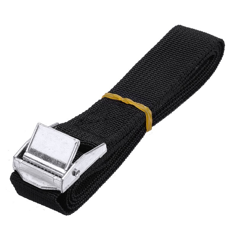 4 st svart bil auto zink kam spännen spänne remmar last surrband bagage binda 25mm x 1.5m tillbehör verktyg