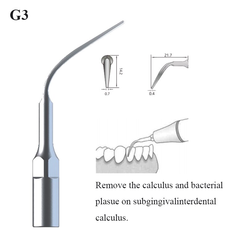 VV Zahn Ultraschall-scaler Tipps Kompatibel Mit ems/Specht UDS Zahn Zähne Whitenig Skalierung Werkzeug: G3