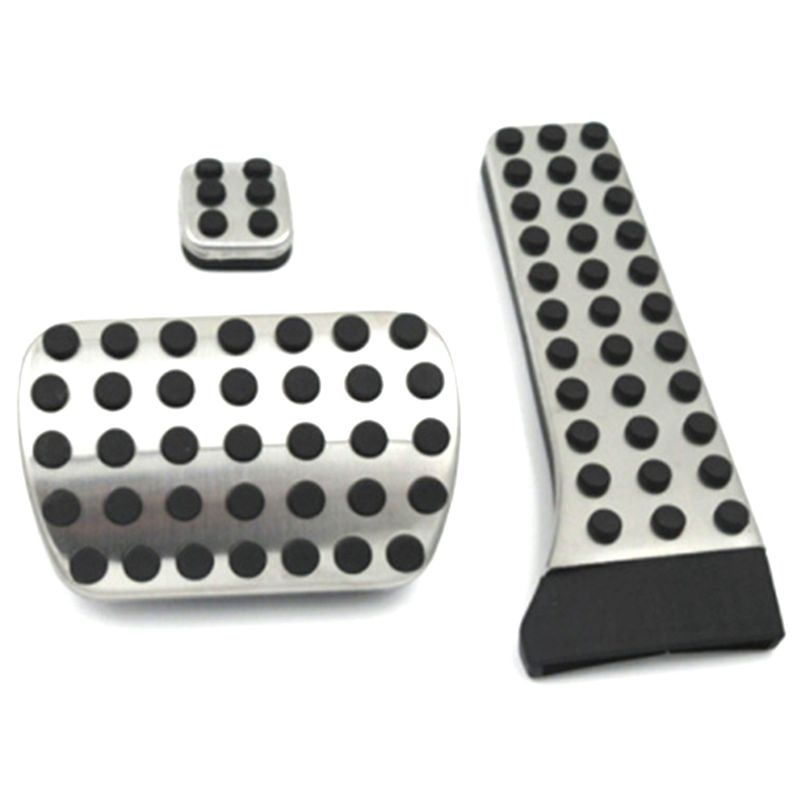 Car Accessories For Mercedes Benz C E S Glk Slk Cls Sl-Class W203 W204 W211 W212W210 Amg,Accelerator Brake Footrest Pad(3Pcs)