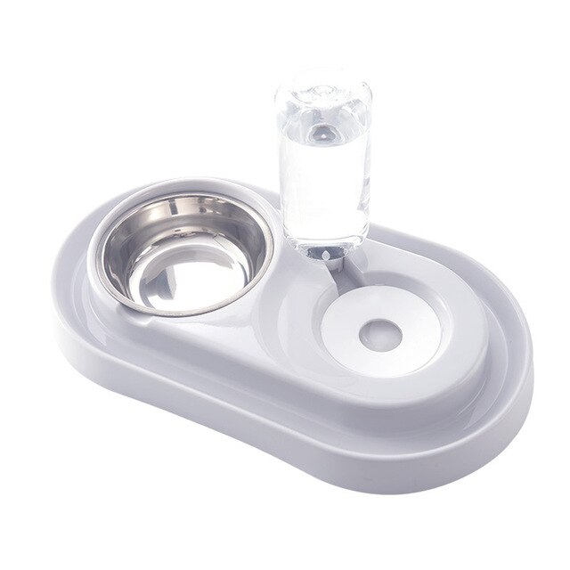 2.8L Automatic Water Dispenser Bubble Bowl Fountain Pet Cat Dogs Water Large Drinking Bowl Cat Drink Pet Supplies No Electricity: 2