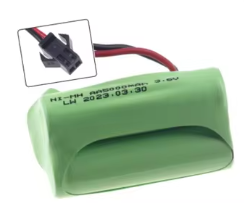 3.6v/4.8v/6v/7.2v/9.6v 5000mah ni-mh aa bateria recarregável para brinquedos rc carros tanques robôs armas barcos brinquedos acessórios: Rosa