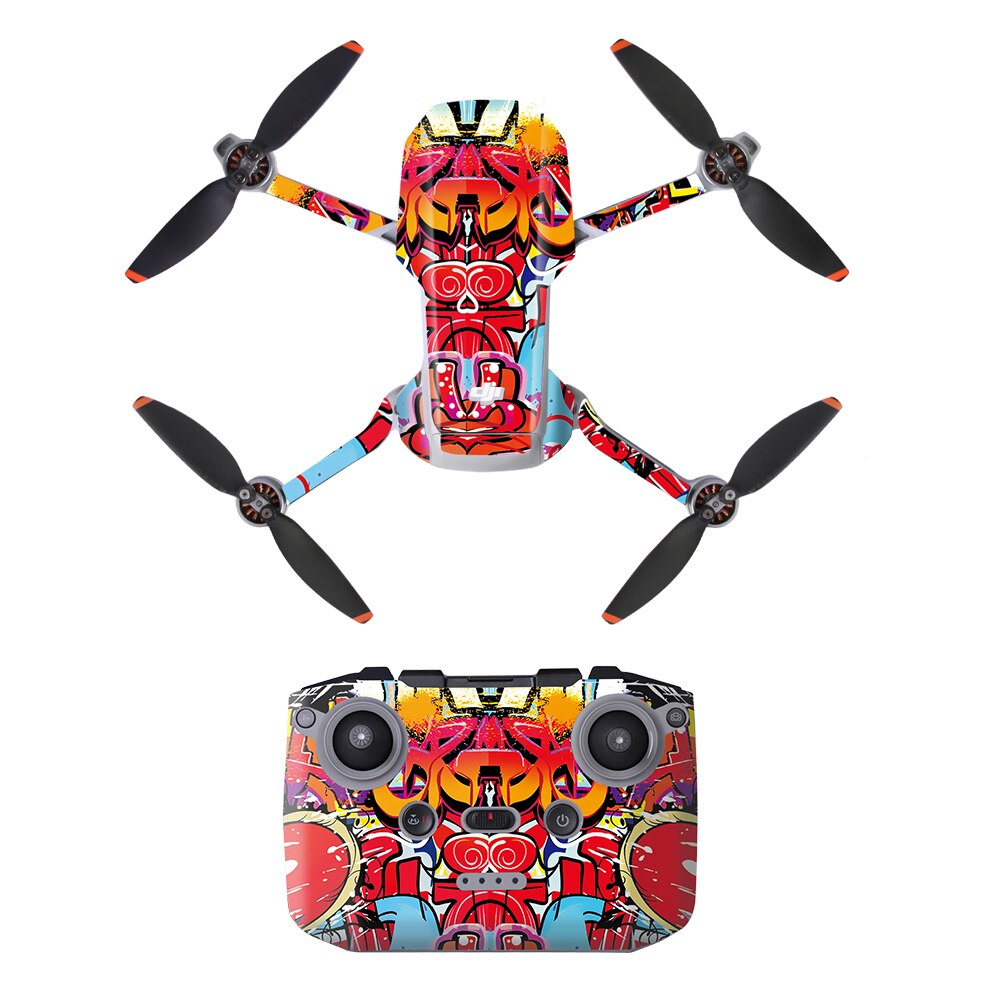 Waterdichte Dji Mini 2 Pvc Stickers Drone Body Skin Arm Afstandsbediening Decals Voor Dji Mavic Mini 2 Fly Meer combo Accessoires: 05