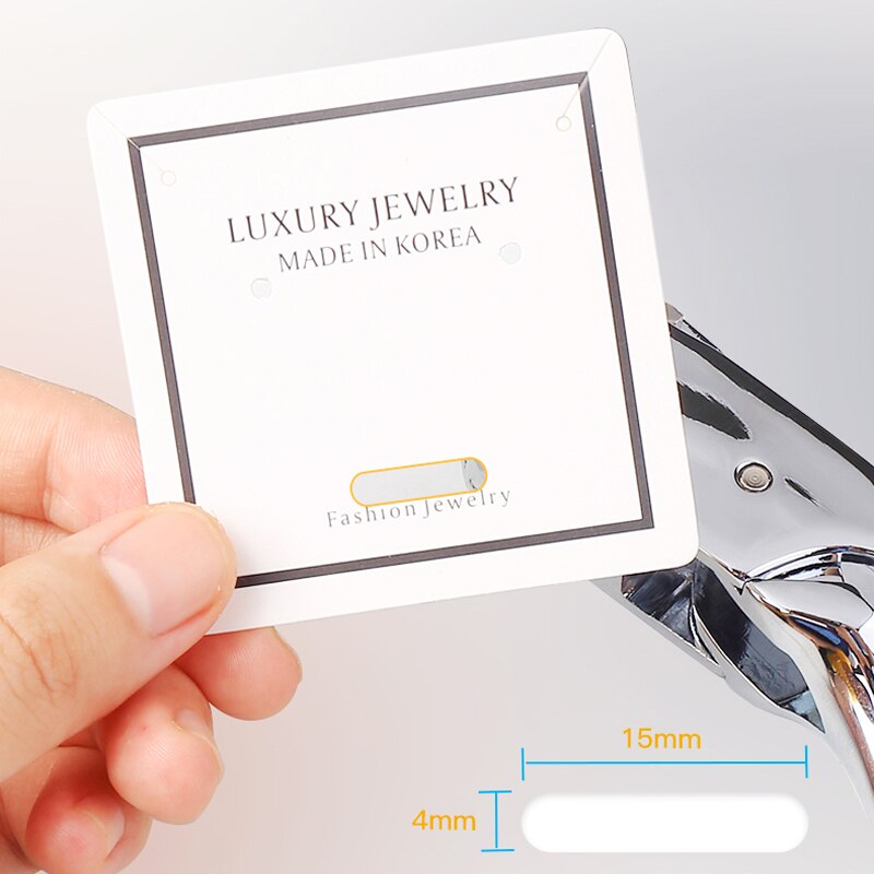 Certificate ID Card Hole Puncher Oval Slot Punch Paper Cutter Planner Scrapbooking Tool Office Stationery School Supplies