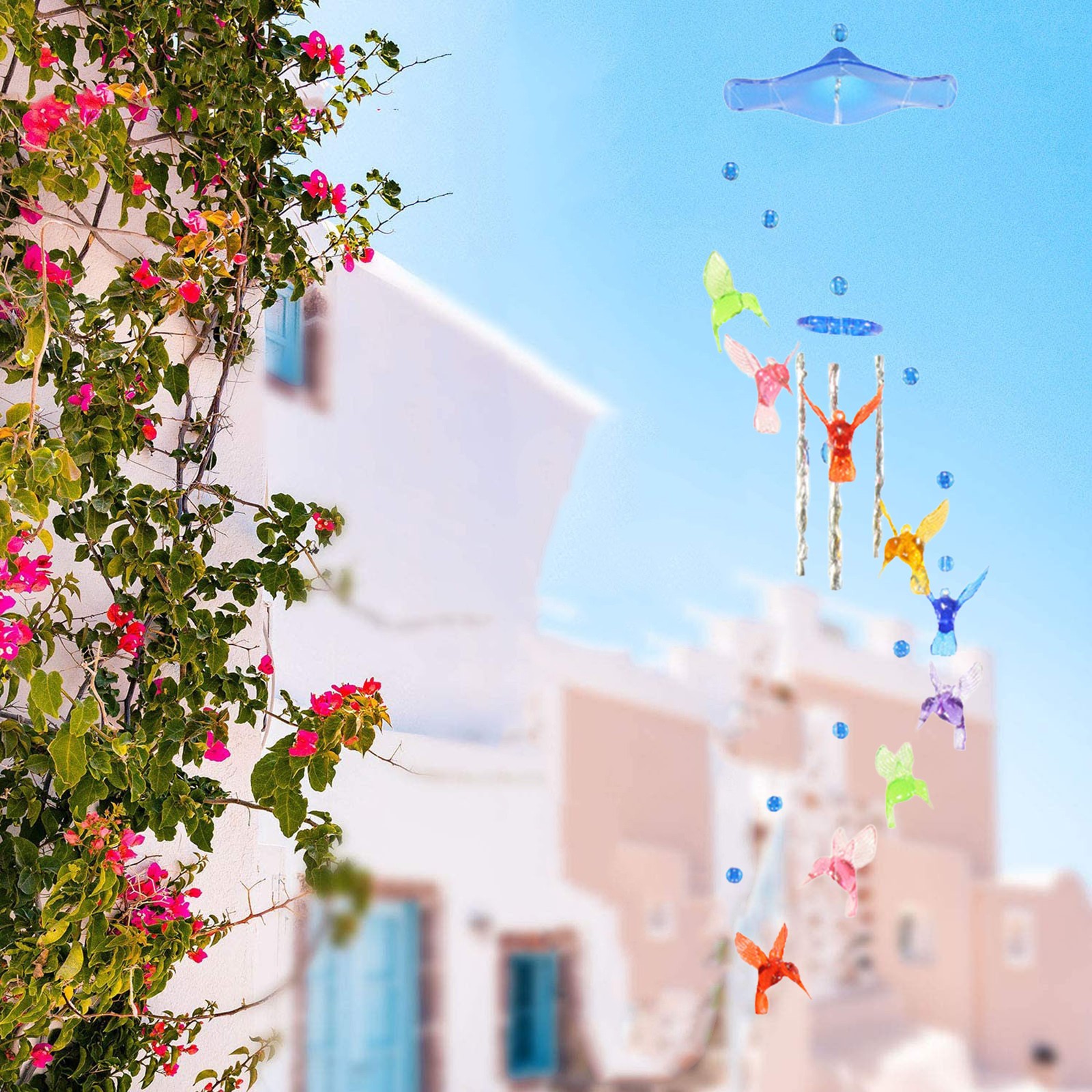 Star Wind Chime Wind Chime Wind Chimes Outdoor Garden Decor Garden: A