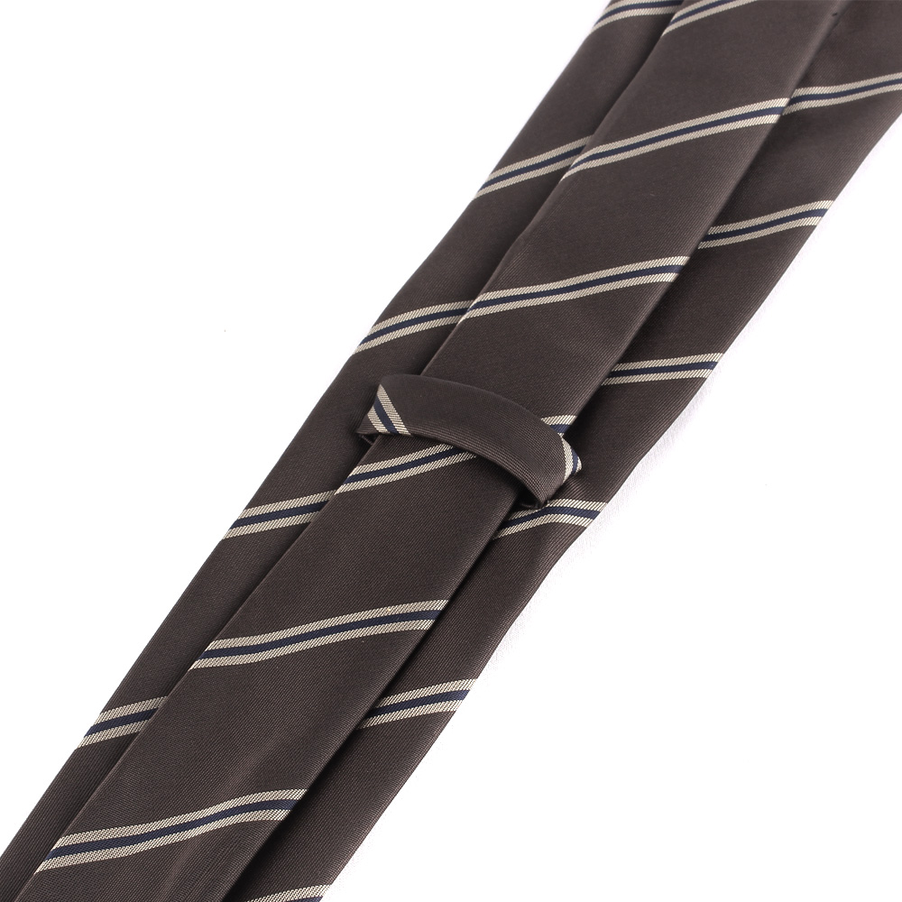 Men Ties Suits Men's Neck Tie For Wedding Striped Necktie For Groomsmen Light Brown Ties For Men Women Good