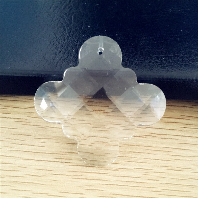 AAA Clear Kleur 10 stks/partij 50mm kristallen glazen prisma kroonluchter hangers, kristallen kroonluchter onderdelen