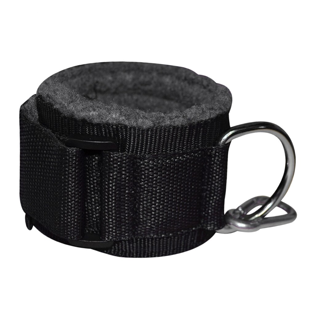 Correa de tobillo acolchada ajustable para Fitness, puño para Kickbacks, entrenamiento con glúteos, extensiones de piernas, rizos, abductores de cadera, máquinas de Cable