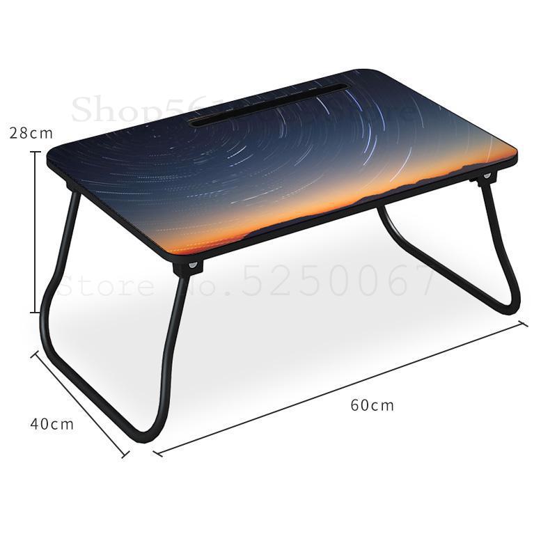 Bed Desk Can Be Folded Lazy Dormitory Computer Small Table Bedroom Sits On Students'dormitory Tatatami Upper And Lower Beds: Model 11