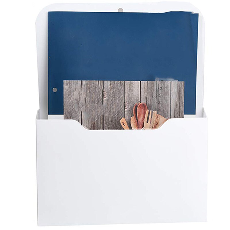 -Magnetic File Holder - Magnetic Paper Holder, Pocket Organizer Office Supplies Storage Mail Organizer for Notebooks,Letter