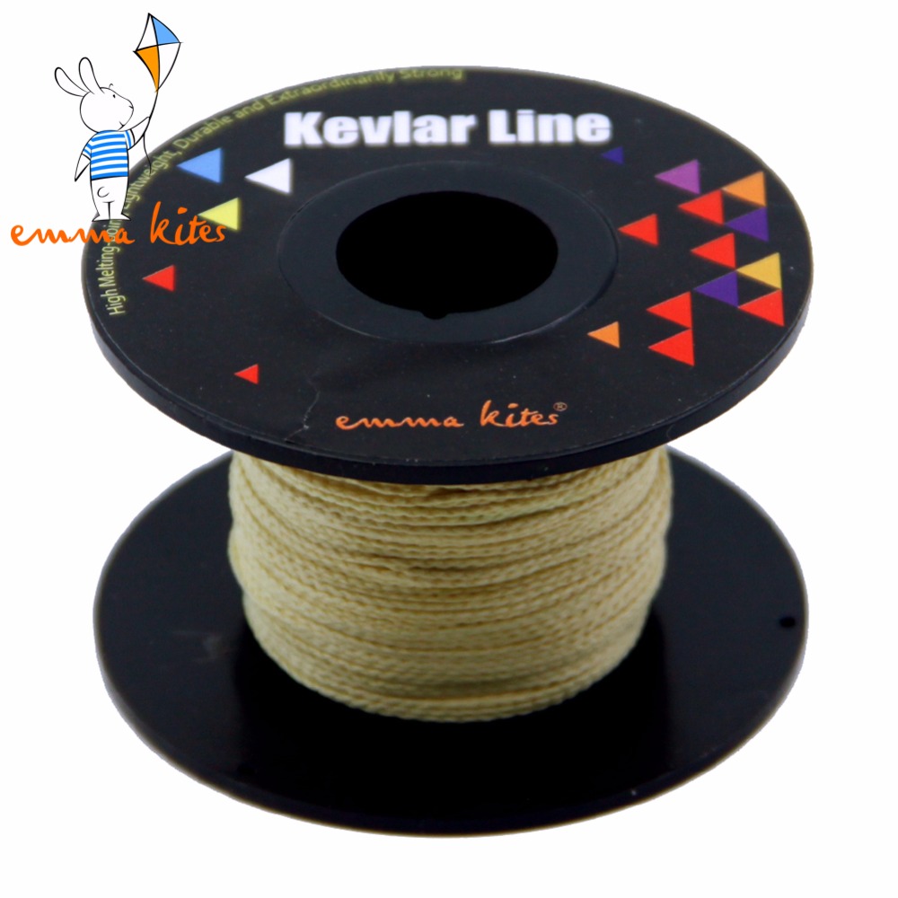 250lb 100ft Kevlar 1mm Linea Intrecciata Linea di Pesca per la Pesca Aquilone Linea di Corda Campeggio Backpackinng Attività tutto'aria Aperta