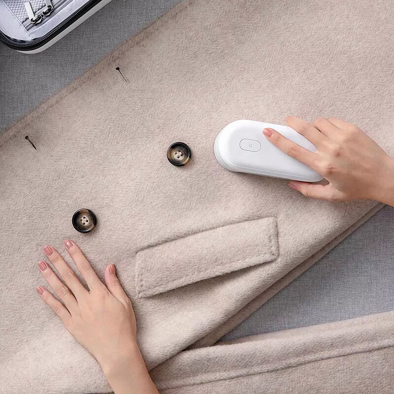 Xiaomi mijia mini vaatteet hiuspalloleikkuri nukanpoistoaine sähköverkko fuzz trimmeri mikro usb ladattava vaatteille pusero