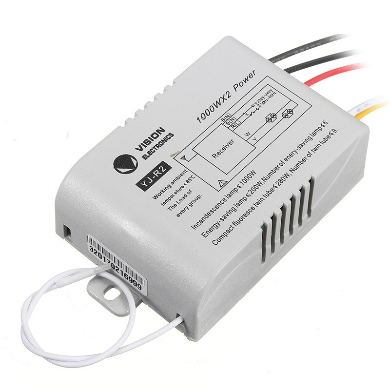 1 2 3 Way 220 V Handleiding Digitale Intelligente Afstandsbediening Schakelaar LED Verlichting 220 V Draadloze Splitter Sub-controle