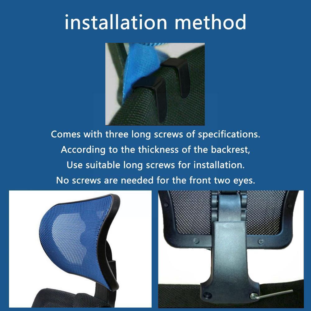 Adjustable Office Chair Headrest Swivel Lifting Gaming Sponge Pillow Furniture Chair Protection Cushion Computer Home S H5X7