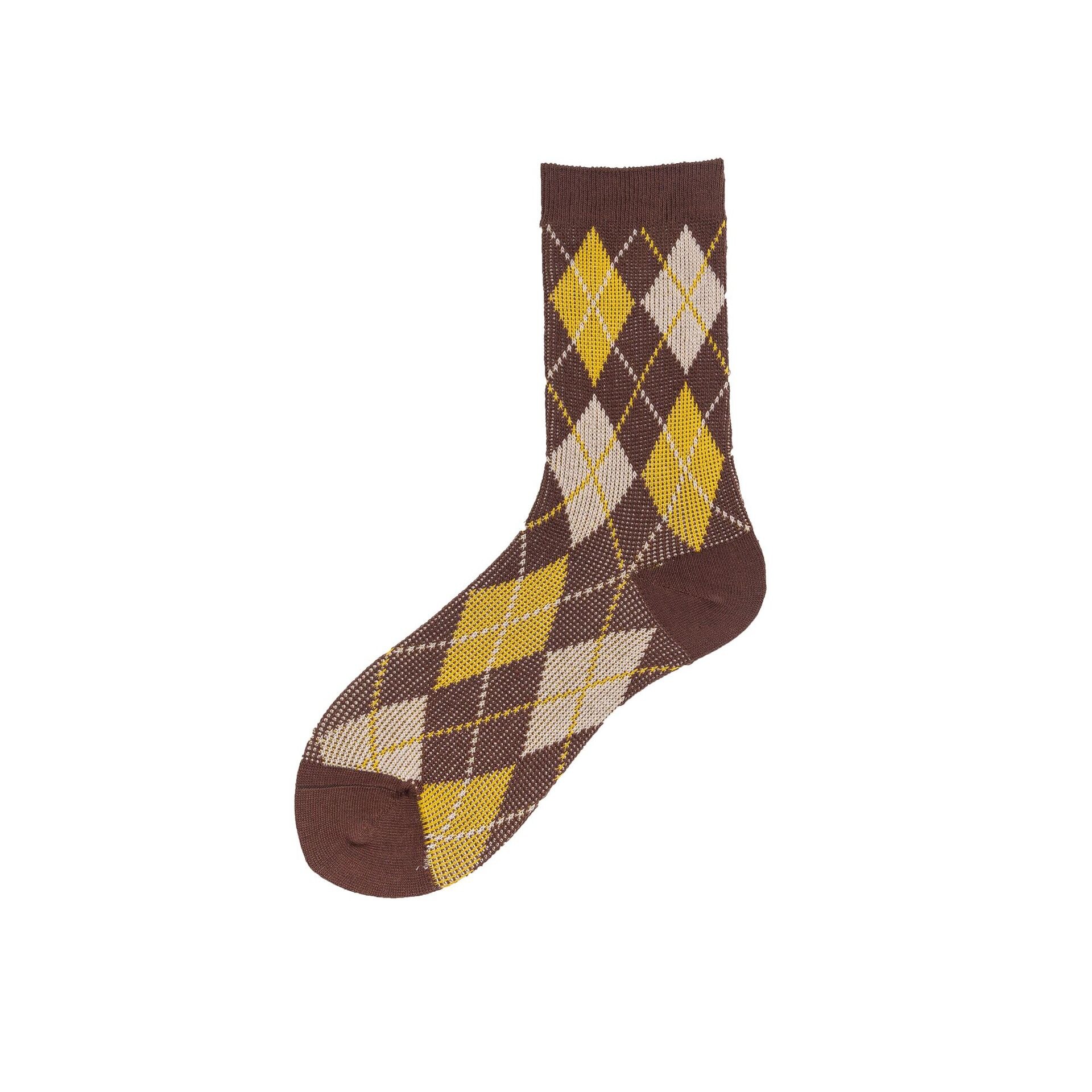 1 par besättningsstrumpor medellånga unisex roliga söta strumpor coola casual street wear rutigt retro brittisk stil strumpor roliga: 1