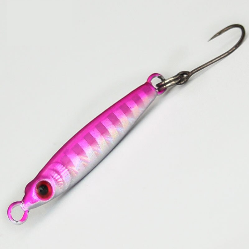 5 Pcs/Lot Metal Jig Spoon Lure 3G/3.4Cm Artificial Bait Shore Fishing Jigging Super Hard Lead Fish Sea Bass Fishing Lure Pes