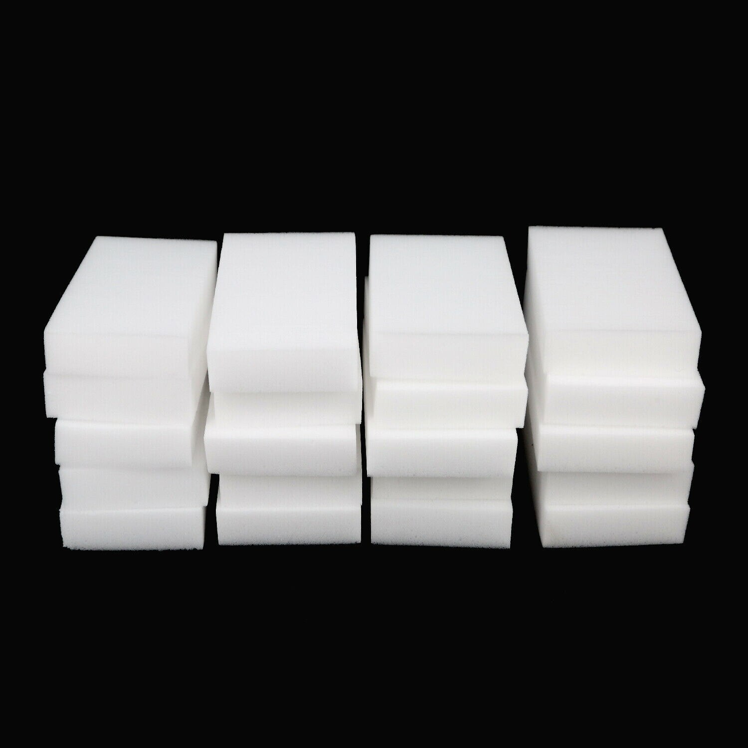 100Pcs White Magic Sponge Eraser Cleaning Melamine Foam Cleaner Keuken Schoonmaak Gereedschap Wassen Accessoires Melamine Spons