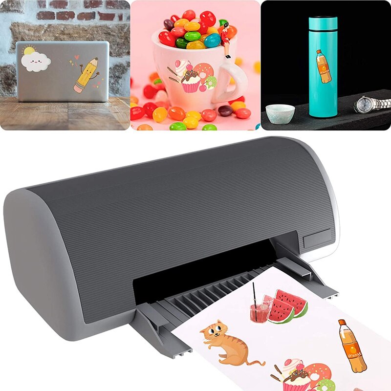 25 Sheets 8.3X11.6 Inch Inkjet Sticker Paper, Printable Transparency Film Quick Dry Paper Label for Inkjet Printers