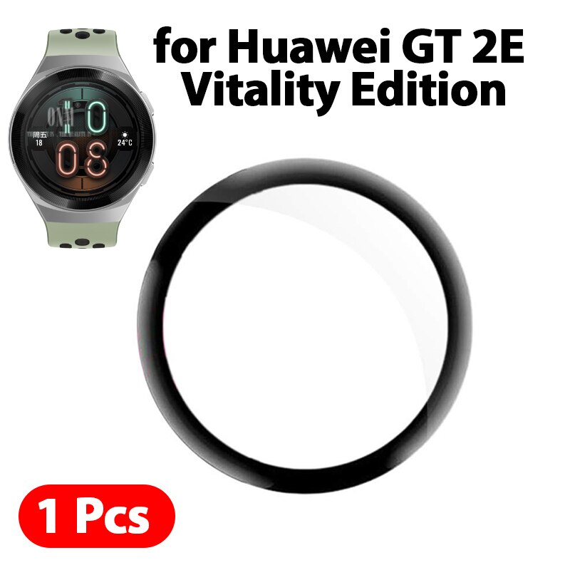 GT2E 5D Gebogene Rand Vollen Abdeckung Weichen Schutzhülle Film Abdeckung Für Huawei Uhr GT 2e Sport Vitalität Bildschirm Schutz (nicht Glas): gebogen Kante 1Stck
