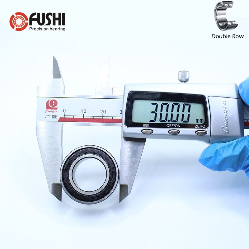 3903-2RS Bearing 17*30*10 mm ( 1 PC ) 3903 2RS Double Row Sealed 3903 RS Angular Contact Ball Bearings