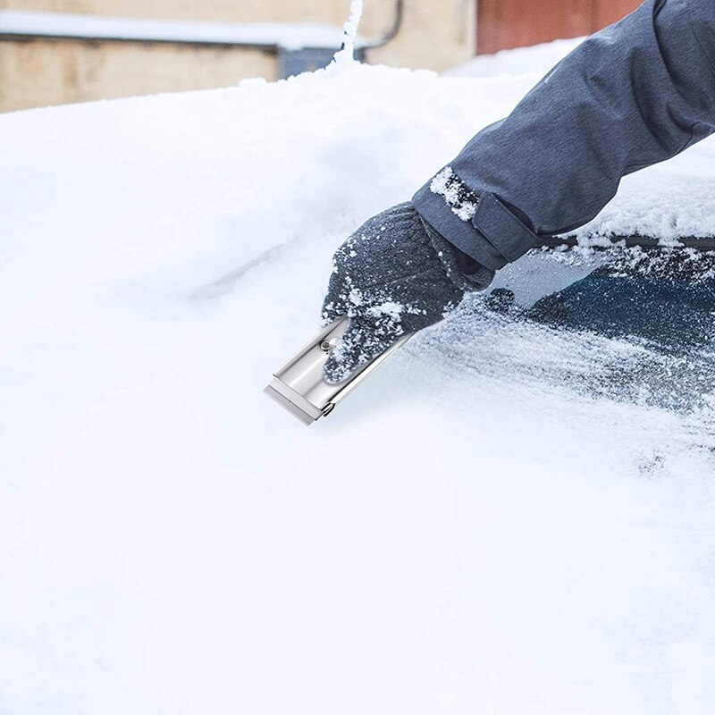 20 Pieces Single Edge Cutter Blade Box Carton Cutter Replacement Blades, Glass and Paint Scraper Razor Blades