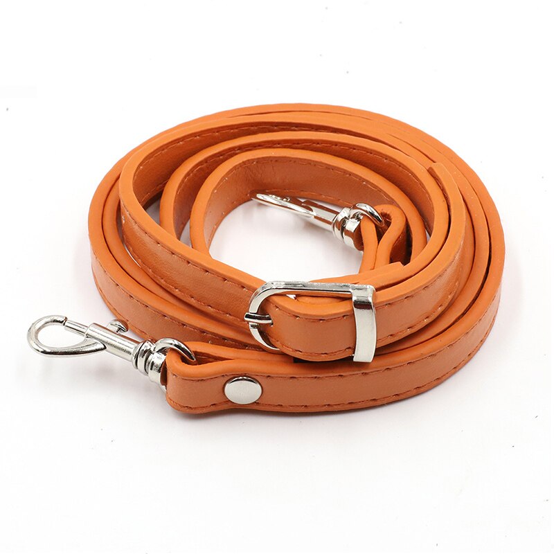 120 cm Leather Shoulder Bag Strap Accessories DIY Cross Body Adjustable Belt Bag Solid Bag Strap Replacement: 4