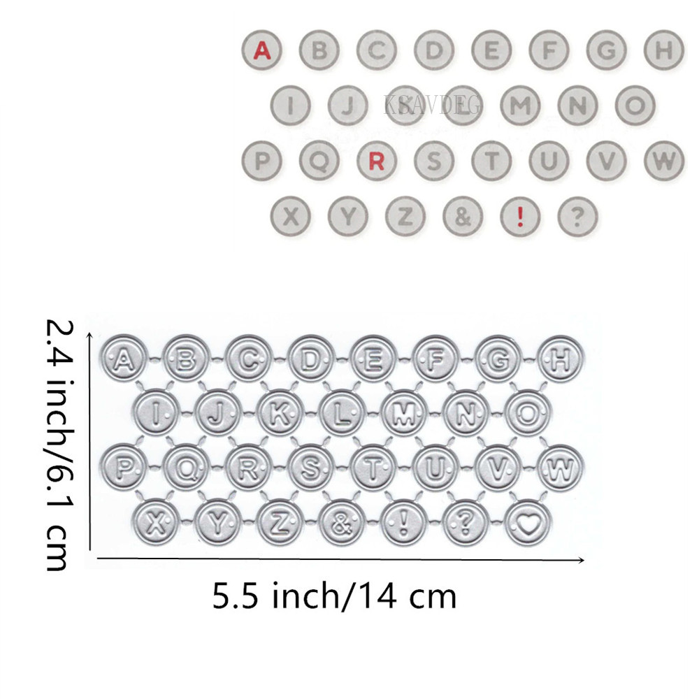 Engelske digitale metalskæremaljer til kortfremstilling, papirprægning, udskæringssæt, scrapbogsstencils ( (29 stilarter): Militærgrøn