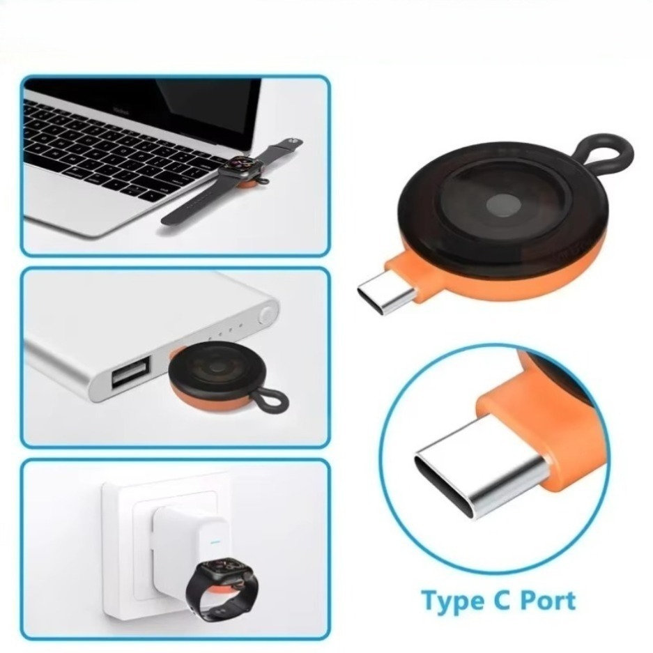 Wireless Watch Charger For Apple Watch Series Ultra 4 5 6 7 8 9 SE Type C Charging Dock Station Stand For iWatch Ultra Charger