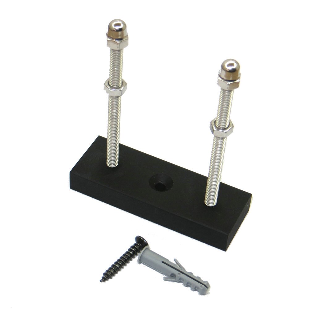 2Pcs/Lot Invisible Floating Skate Deck Holder Rack, Hanger Skateboard Aluminium Alloy Wall Mount