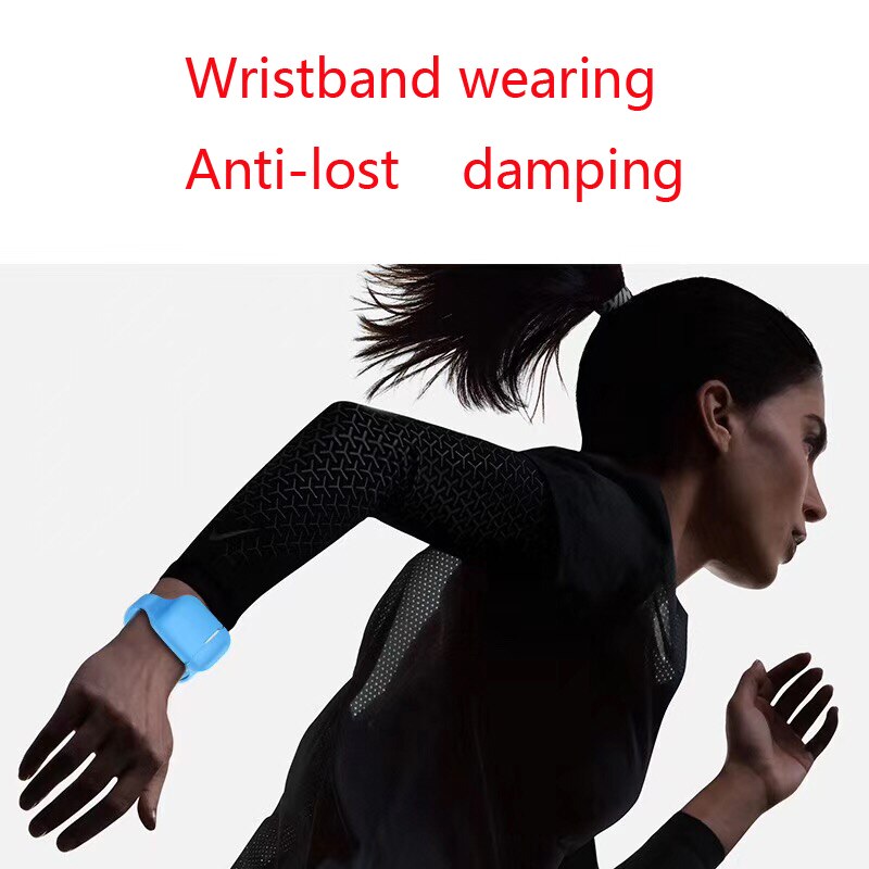 Esportes caso de silicone para airpods 2 caso faixa de pulso earpods casos para airpod ar vagens 1 capa coque macio portátil pulseiras luxo