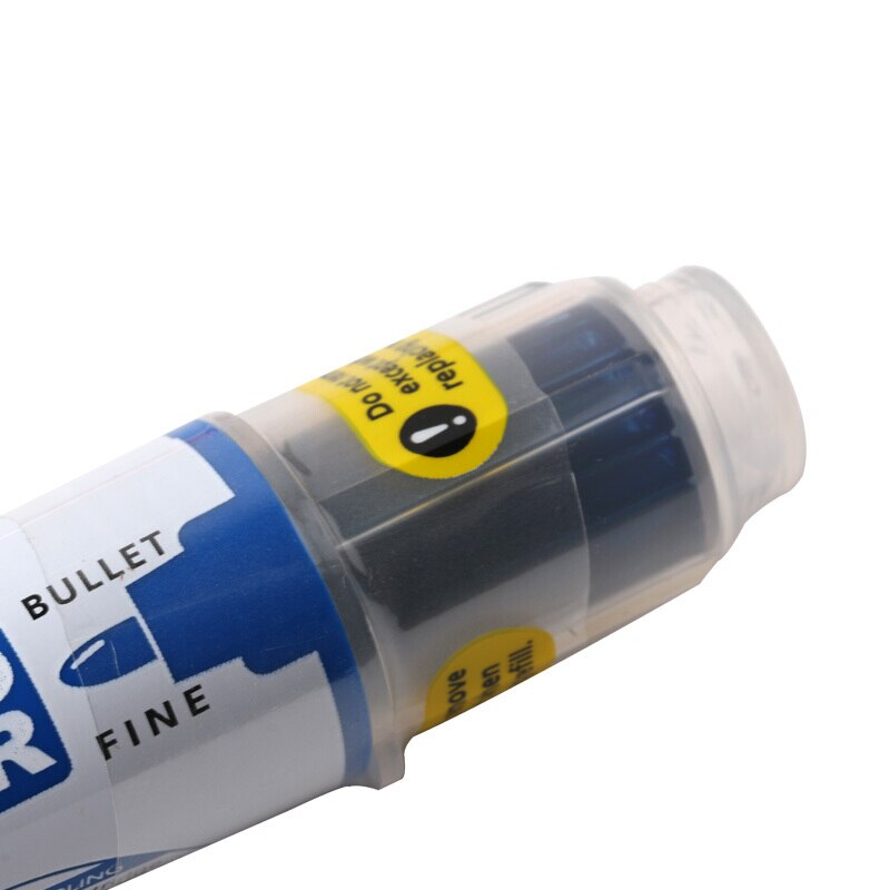 1Pcs Pilot Rechte Vloeibare Uitwisbare Whiteboard Marker WBMAVBM-M Grote Capaciteit Vervangbare Inkt Voor Soepele Schrijven