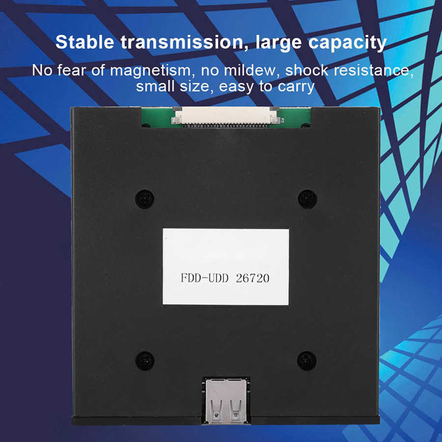 Émulateur de clé USB 26 broches, FDD-UDD26720 ko, , lecteur de disquettes ABS