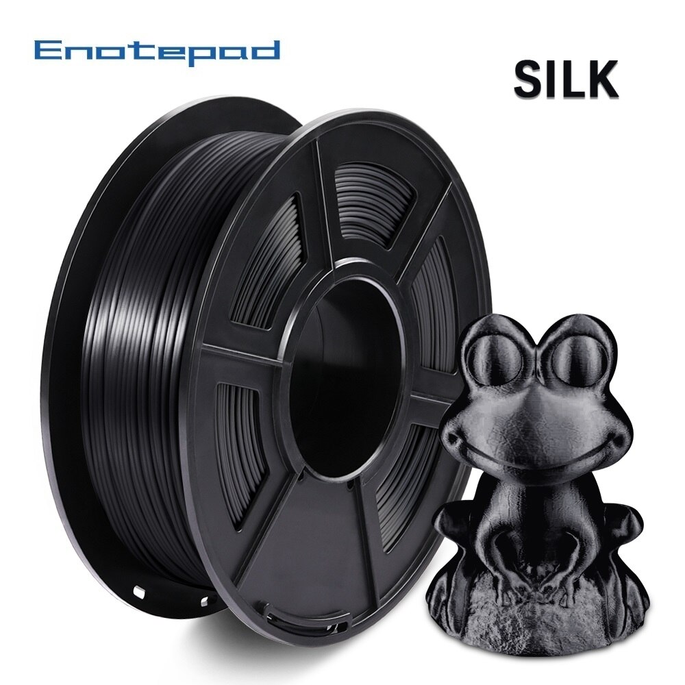 Enotepad 1.75MM Silk Pla Filament 1kg 1.75mm silk 3d Filament for 3D Printer Full color Silk Fialment for DIY artwork printing