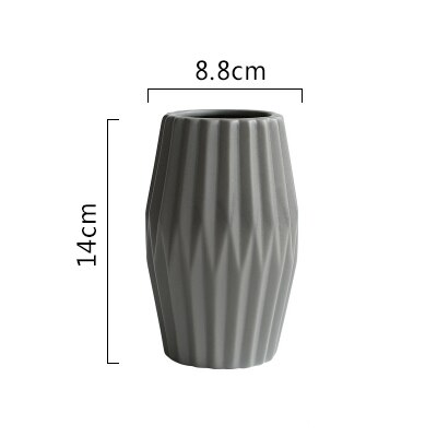 1pc vases origami en céramique pour fleurs, décoration d'intérieur, vase de table, pièce maîtresse en porcelaine, récipient pour plantation d'eau