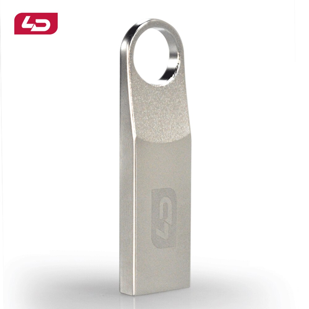 Ld VO7 Metalen Usb Flash Drive 8Gb 16Gb 32Gb 64Gb 128Gb Pen Drive Usb 2.0 mini Hoge Snelheid Usb Stick Waterdicht U Disk