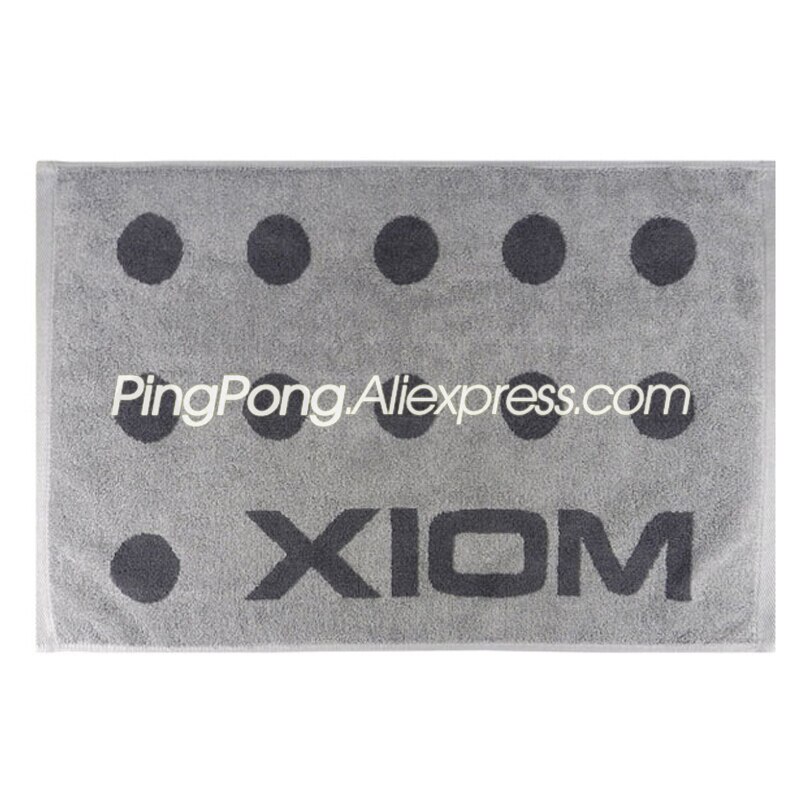 XIOM Toalla de tenis de mesa 100% algodón deporte gimnasio Original XIOM Ping Pong toalla