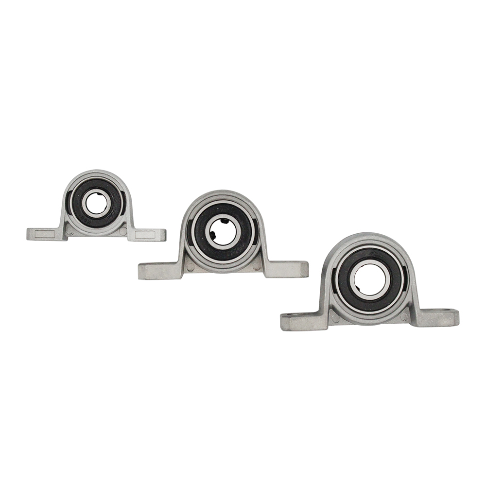 KP08 KFL08 T8 Lead Screw Support Diameter 8mm Zinc Alloy Bore Ball Bearing Pillow Block Mounted For T8 Lead Screw Shaft Collar