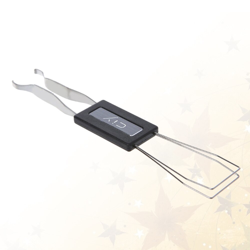 Extracteur de clé en métal commutateurs outil de démontage pour clavier mécanique Keycaps extracteur remplacement 2 en 1 interrupteur à clé directe