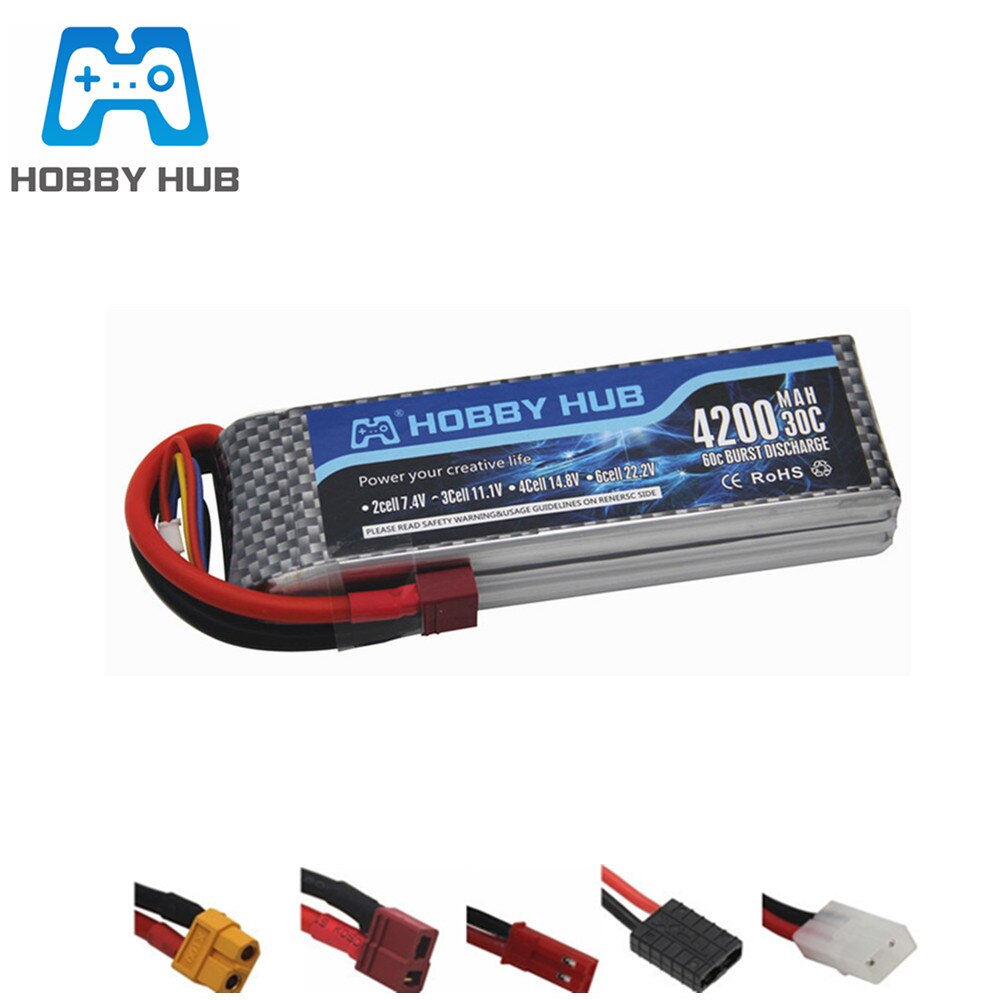 3S 11.1V 2800mAh 3000mAh 5200mAh 30C Lipo Battery For RC remote control aircraft toys helicopters Airplanes cars Boat 3s Lipo