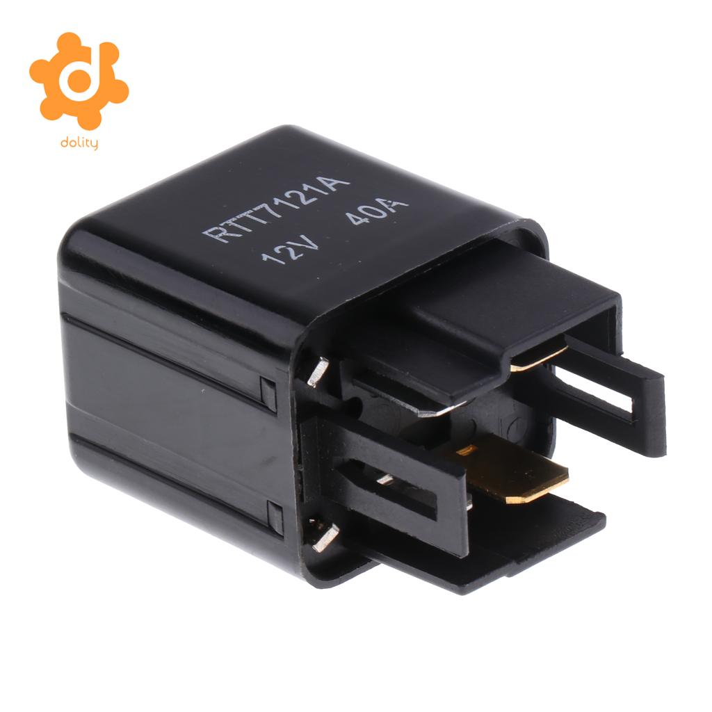 5 Pieces RTT7121A 12V 40A 4-Pin Automotive Relay for Toyota 90987-02006