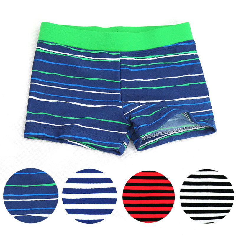 Boys Trunks Striped Swimming Trunks For Boys Swimsuit 2-8Years Children's Swimwear Kids Trunks Bathing Suit 1051