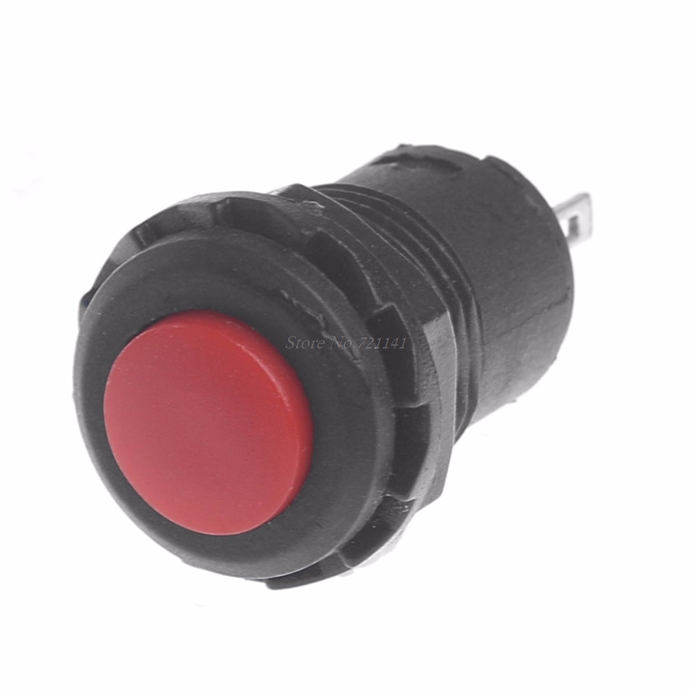 5Pcs/Set Mini DS-425A Self-Locking SPST Push Button Switch 1.5A 250V/3A 125V Button Switch