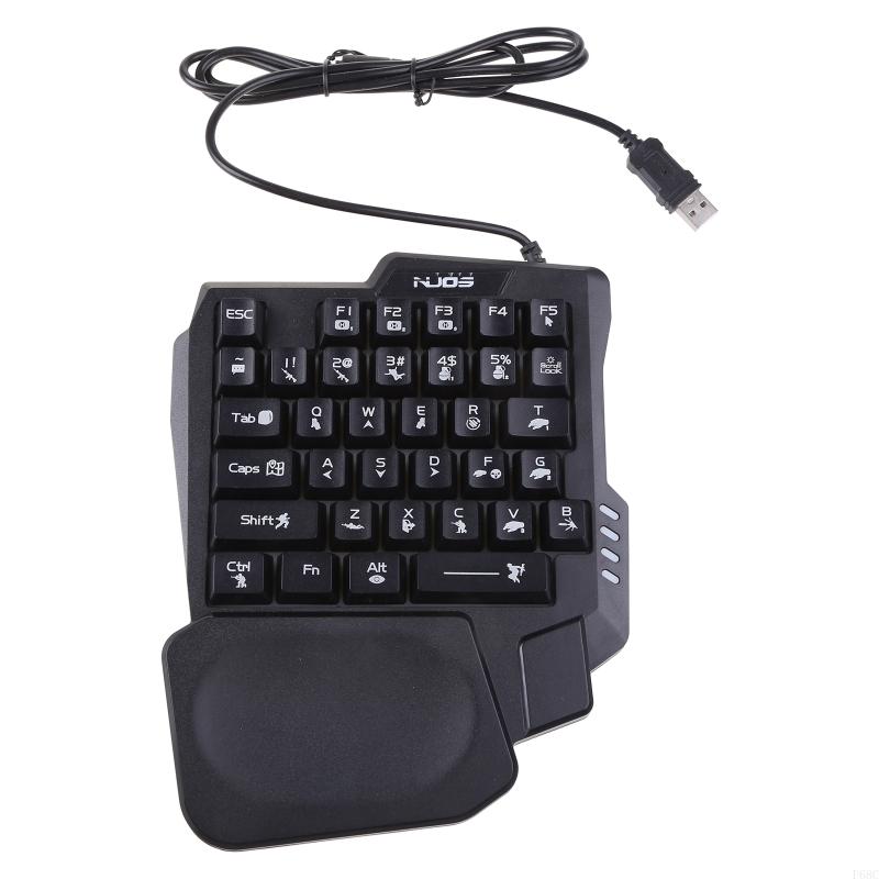 F68C USB Gaming Underboard Keyboard RGB retroiluminado teclado luminoso
