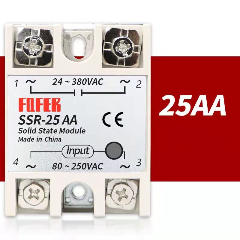 SSR-10AA SSR-25AA SSR-40AA 10A 25A 40A Solid State... – Grandado