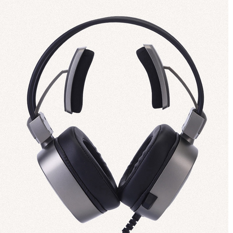 Jabs Pc Headset Gaming Headset Voor Pc-7.1 Surround Sound Memory Foam Oorkussens Rgb Licht Voor Laptop